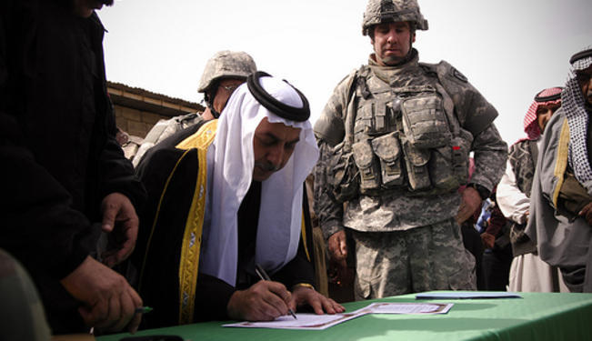 The Avant Garde:  How We Left Iraq….   