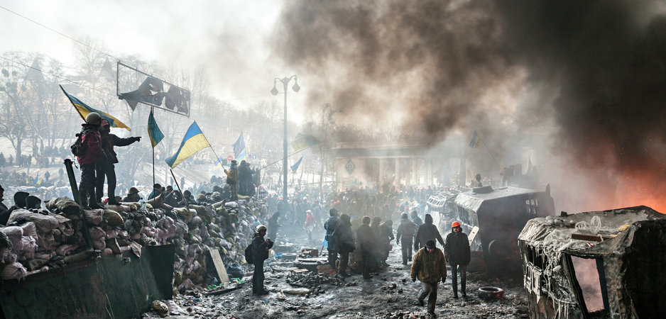 Making and Escalating the Ukrainian Civil War, West and East