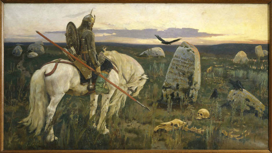 © Viktor Vasnetsov, Knight at the Crossroads (1878)