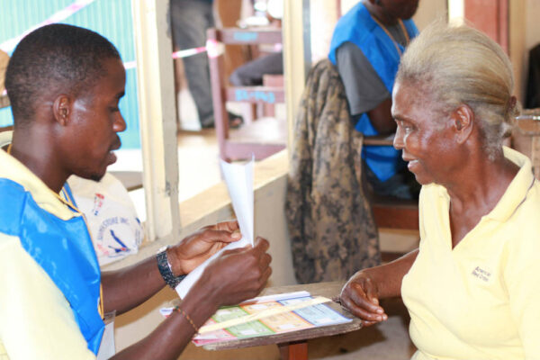 first round of the presidential elections in upper volta