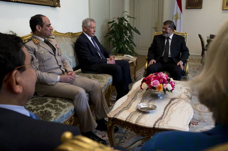 Abdel Fattah el-Sisi and Mohammed Morsi / Flickr