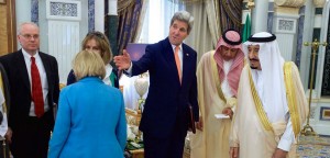 John Kerry and King Salman
