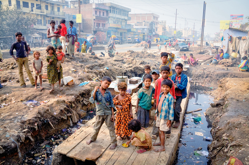 Patna slums, Bihar