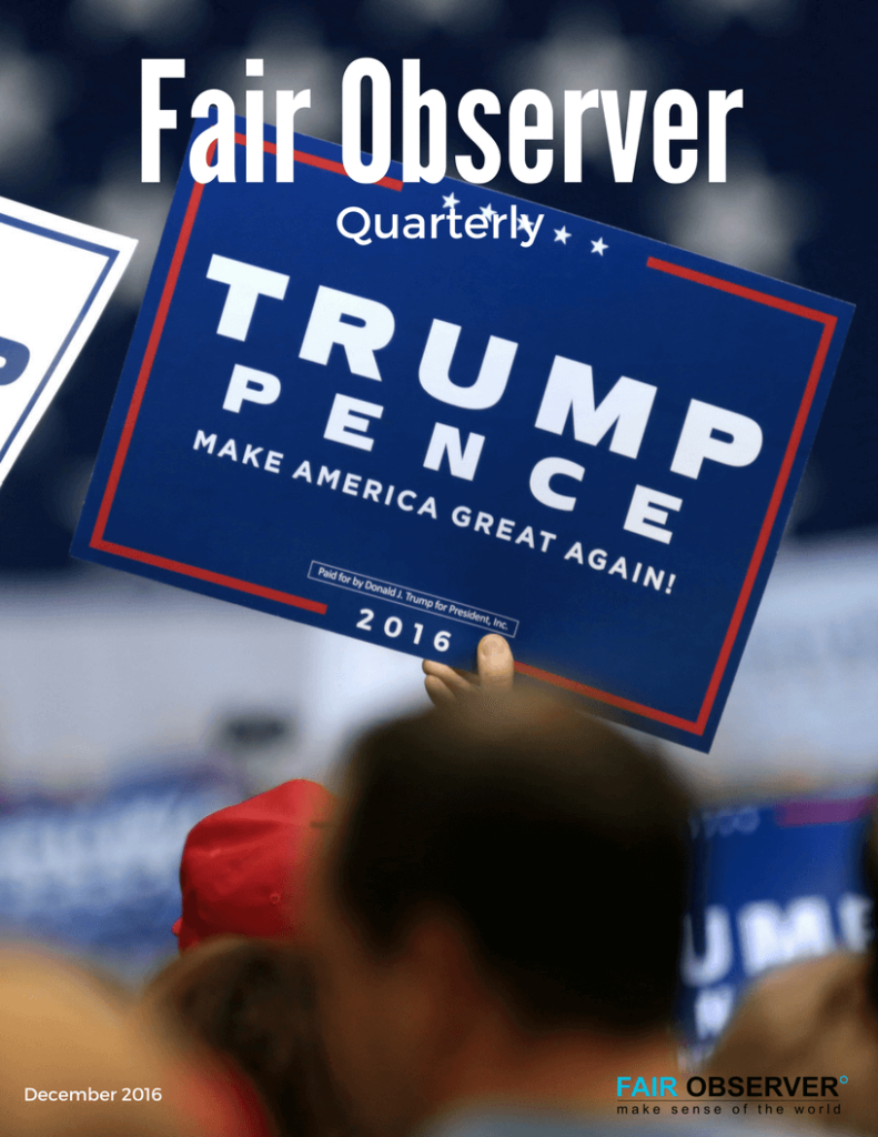 Fair Observer Quarterly – December 2016