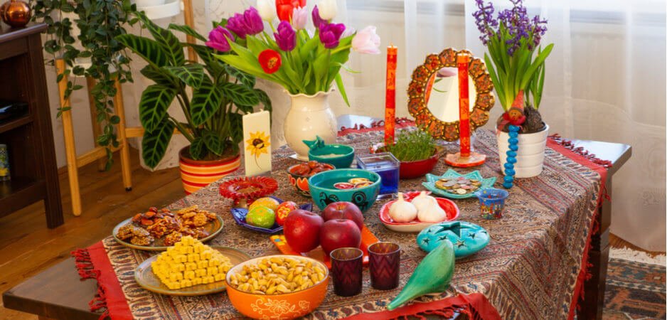 Nowruz celebration, haft seen table Nowruz, Nowruz dates, Nowruz Iran, Iranian culture, Zoroastrianism, Islam, Persian culture, Nowruz 2019, Nowruz traditions