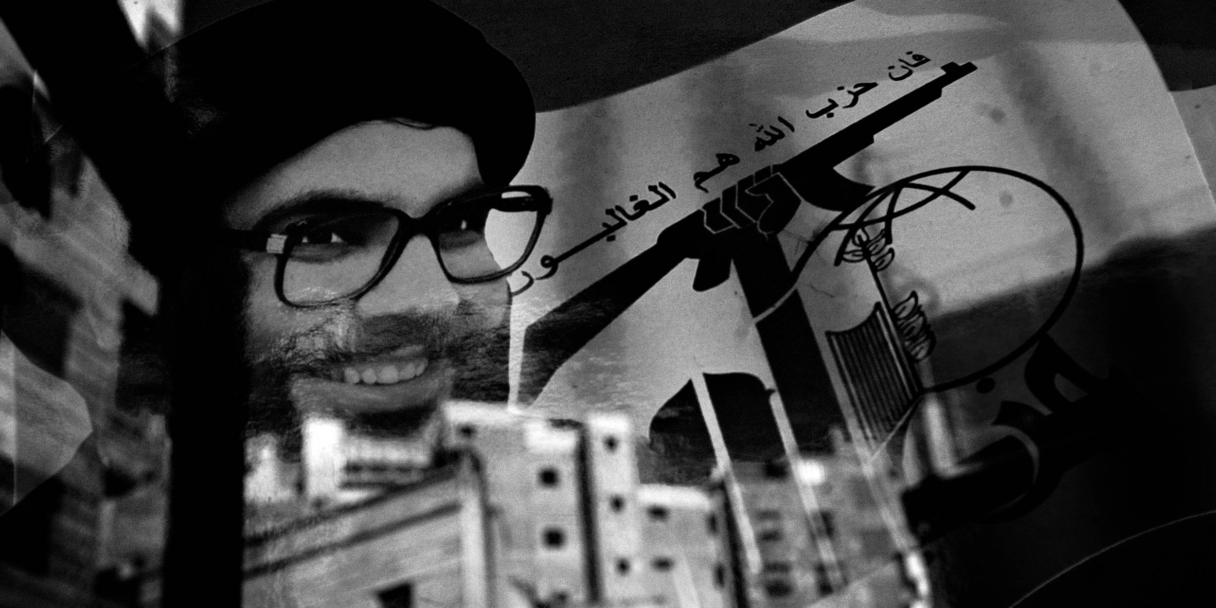 A poster of Hassan Nasrallah in Beirut, Lebanon on 8/23/2006. © Umut Rosa / Shutterstock