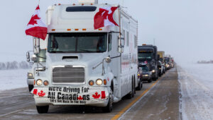 Imogen Alessio, Dominic Alessio, Canada trucker protest, Canada news, Canada far right, Peoples Party of Canada, Canada anti-vax movement, Justin Trudeau opposition, Maxime Bernier Canada, Maxime Bernier PPC