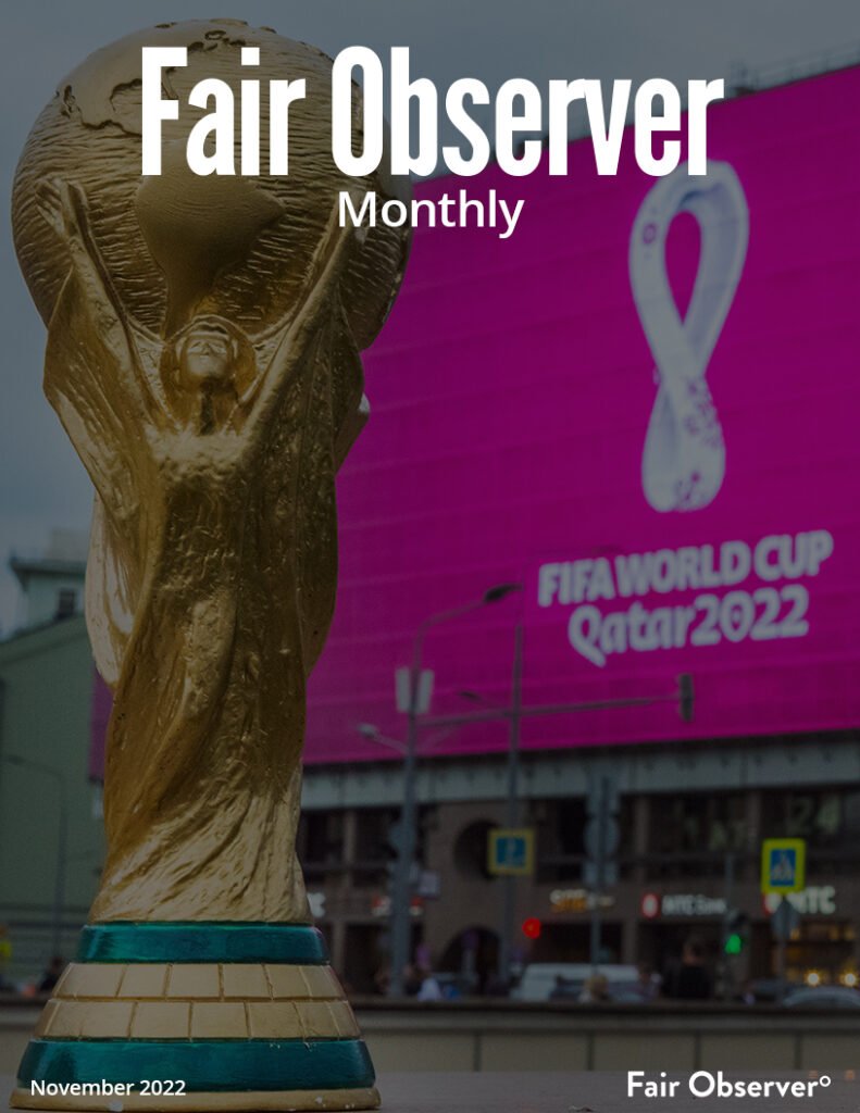 Fair Observer Monthly: November 2022