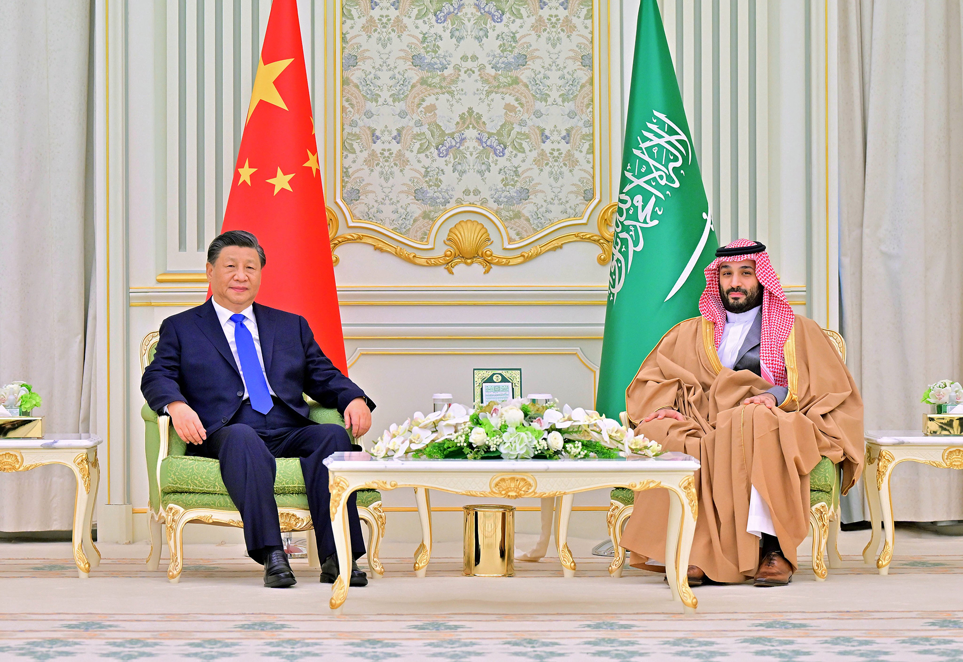 Xi Jinping And Mohammed bin Salman