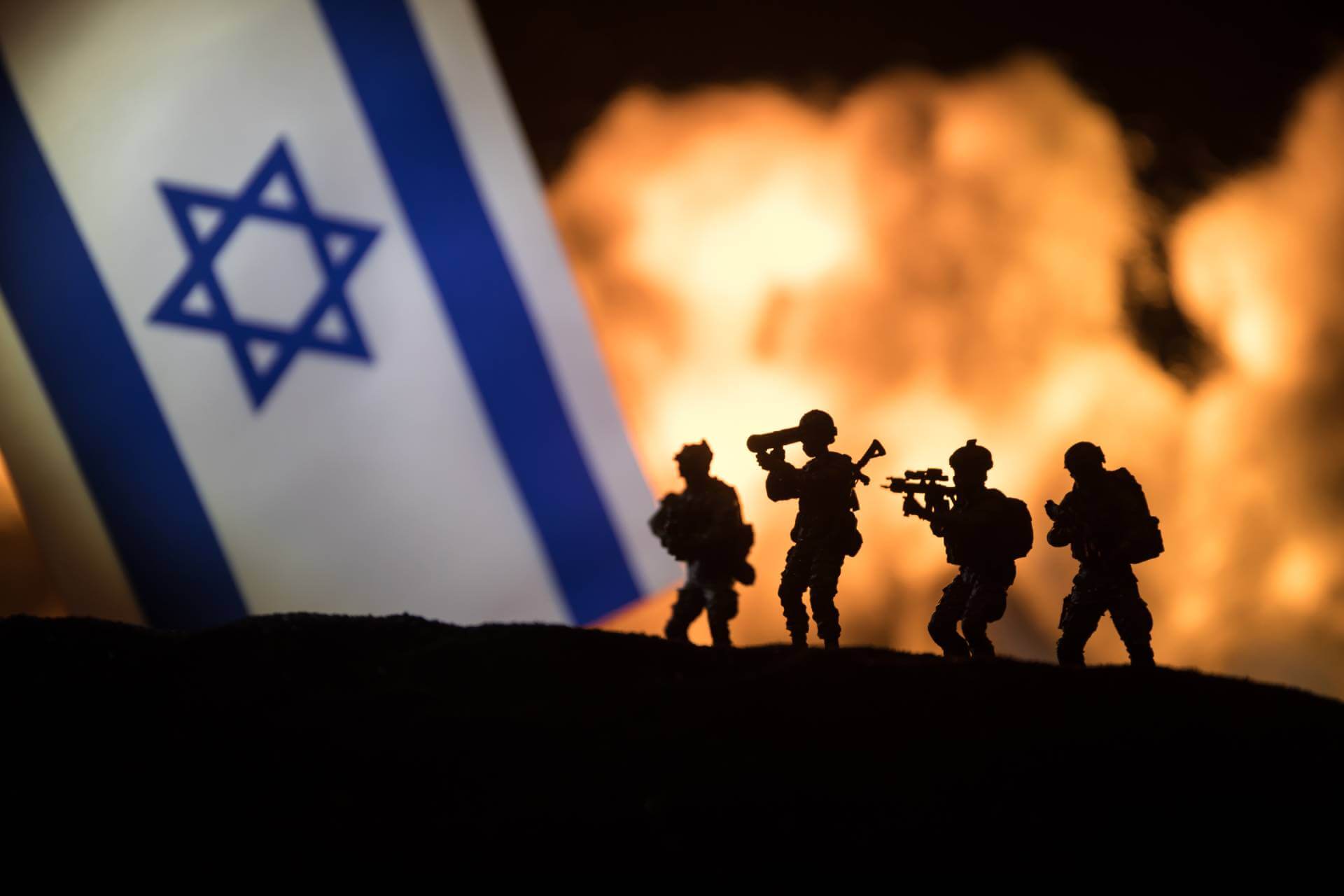 Israel small flag