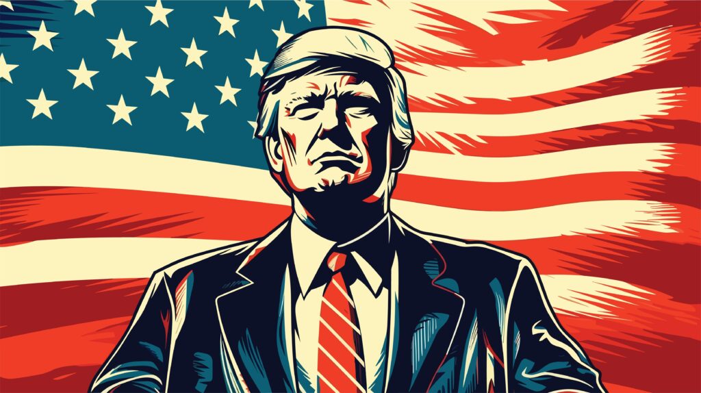 What happens when you compare trump to five characteristics of fascism