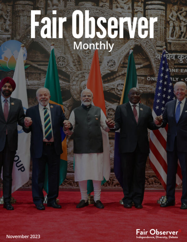 Fair Observer Monthly: November 2023