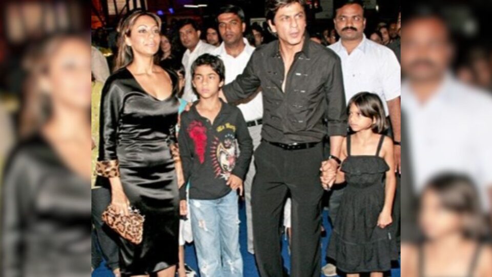 Shah Rukh Khan with family