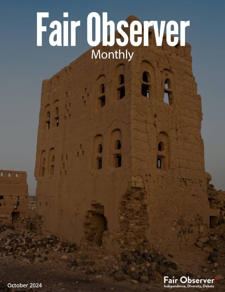 Fair Observer Monthly: October 2024