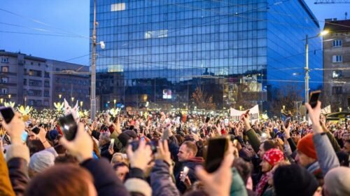 Crackdown Against Protesters Quickly Reveals Old Wounds In Serbia