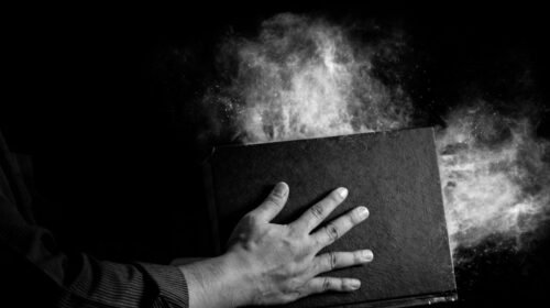 Our Devil Closes His Dictionary and Muses on Its Roots
