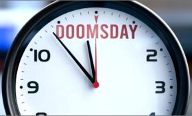 Singularity and the Doomsday Clock