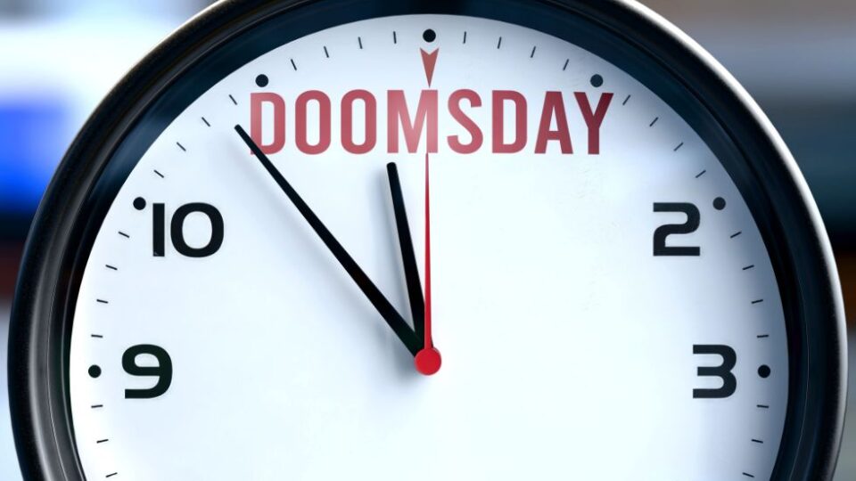 Singularity and the Doomsday Clock