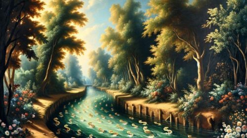 The Dollar as a River of Power