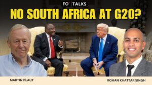 FO Talks: The Elon Musk Factor — Why Has Trump Snubbed South Africa from the G20?