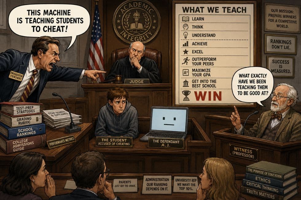 AI, Cheating and Teacher Trickery: Is This Modern Education?