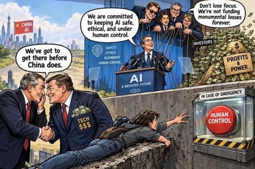 Shareholder Logic, Not AI, Threatens Human Survival